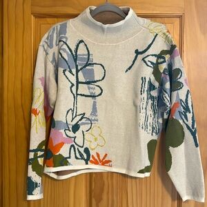 The Carys Mock-Neck Sweater by Maeve